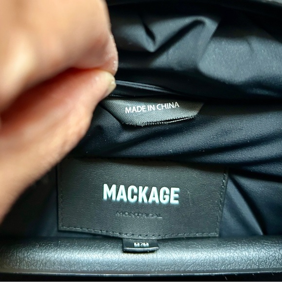 Mackage Black Calla-X Down Jacket (Size Medium) - Picture 6 of 16